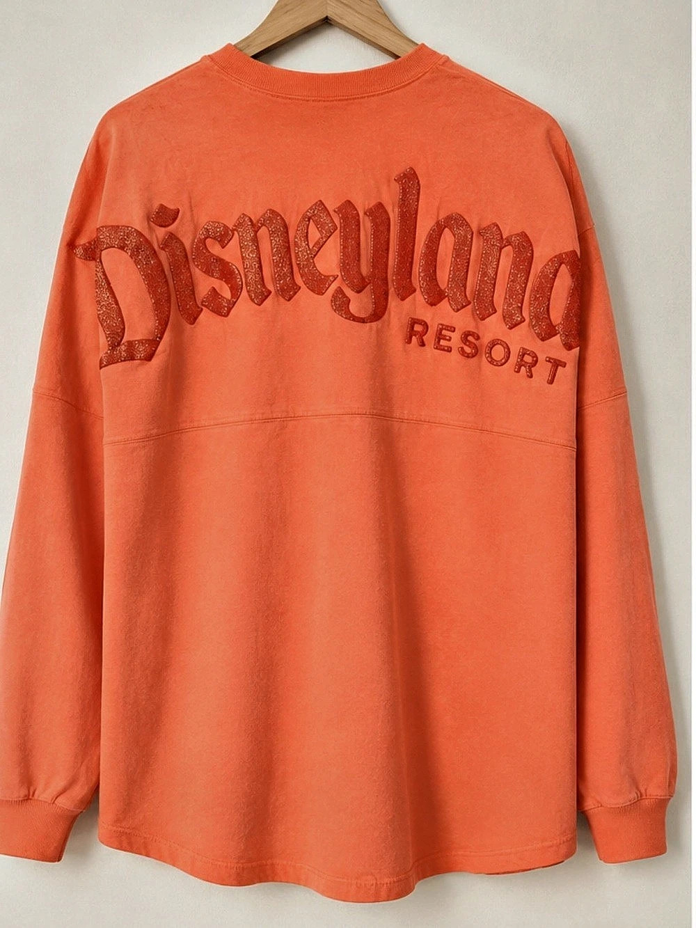 Disney Parks Disneyland Resort Coral Glitter Dip-Dye Spirit Jersey.